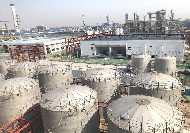 天津渤化化工發展有限公司兩化搬遷改造項目-60萬噸/年離子膜燒堿施工項目